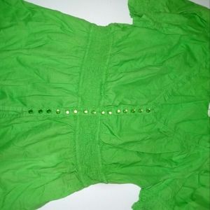 Cute Cato size medium green shirt